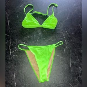 Pacsun Neon Green Bikini